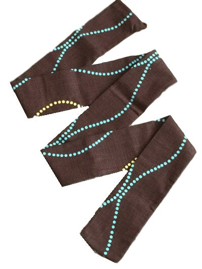 80" Brown Dots Archery Bow Bag/Sock/Carrier