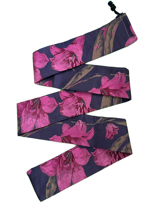 72" Navy & Pink Archery Bow Bag/Sock/Carrier